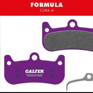 Pastilhas GALFER Formula Cura 4 FD531G1652 -E-BIKE