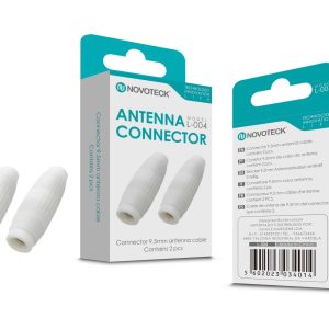 Conector de Antena NOVOTECK L-004 – Pacote com 2, Fácil Instalação, Compatibilidade Universal