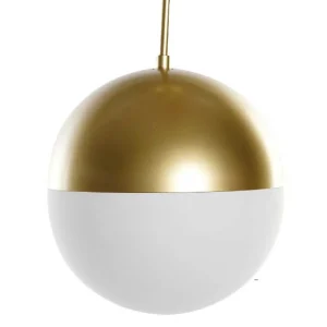 Candeeiro Teto 1 Bolas Dourado