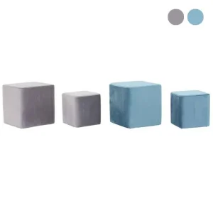 Conjunto 2 Puffs Quadrados