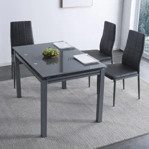 Mesa Vidro Extensível